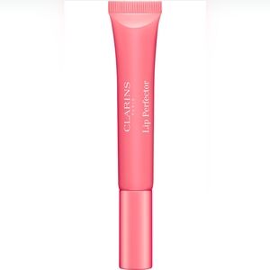 NEW~ Clarins Lip Perfector Peptide-Plumping + Hydrating Lip Gloss ~ Rose Shimmer